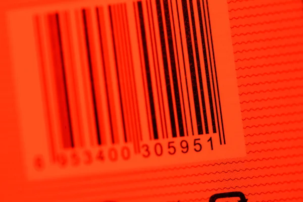 Bar Code Label  — Stock Photo, Image